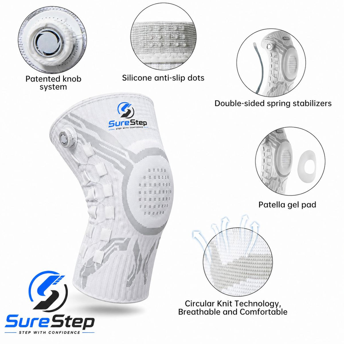 SureStep™ Adjustable Knee Support